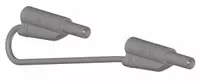 12A Silicone 4mm Stacking shrouded banana plug lead